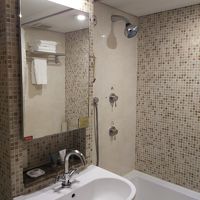 部屋のお風呂も浴槽が広く、ゆっくり浸かることができそうです