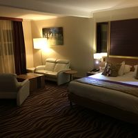 流石スイート広さは申し分なし！