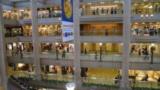 巨大客船に乗っているよう。