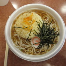 つがる蕎麦天ぷらのせ