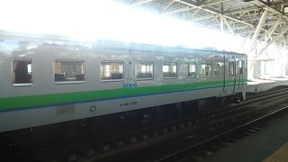 宗谷南線の中には途中の比布までしか運転しない列車もあります