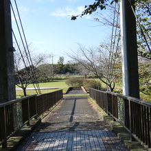 橋の中央からの水辺の景色は良かった