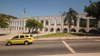 リオのシンボルの1つ。下車観光しなくても十分。