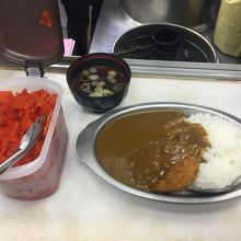 コロッケカレーライス