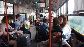 タイミングによっては、フル満車