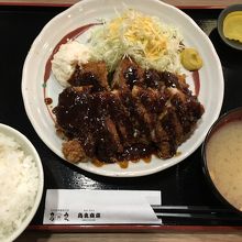 味噌カツ定食