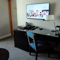 同じくジュニア・スイートのリヴィング部分。