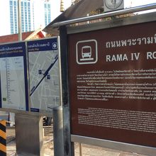 地上に上がったところ、ワットホアランポーン