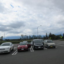 十勝平原SAからの雄大なながめ