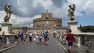 バチカン市国のすぐ近く