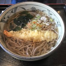 天ぷらそば