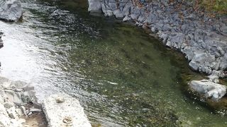 オシンコシンの滝の近く