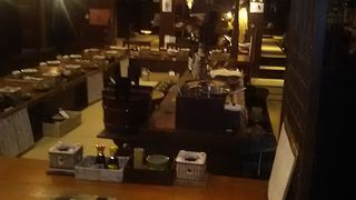 秋田の昔のマタギの家のような店