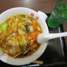 五目ラーメンです