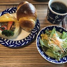 500円のセット＋バターロール