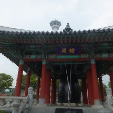 最初は地面に置いてあるのかと思いました。