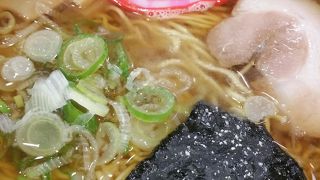 お出汁で食べるラーメン