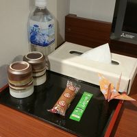 八つ橋とフリードリンク付きます