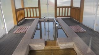 温泉ゆめ広場の足湯がお勧め！