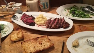 女子会でステーキ！！