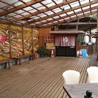 ご婦人温泉入口