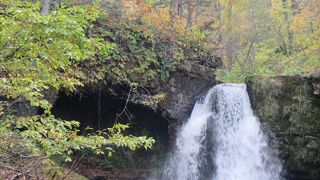10月上旬、紅葉がきれい
