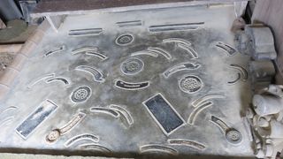 離れの床のデザインが素敵です。