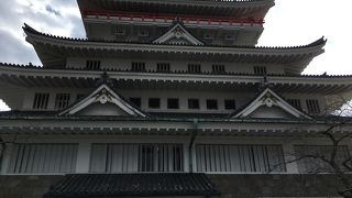 ロープウェイで