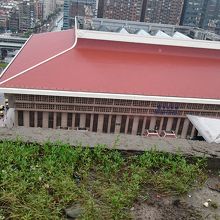 シーザーパークホテルの屋上から見た建物全体外観です