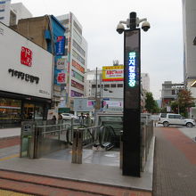 中央地下商店街入口