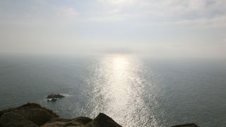 ロカ岬から海を眺める