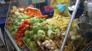 ミックスジュースも美味しい