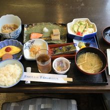 珍陀亭長崎I・Kホテル店、朝食の和定食。