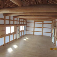 鉄門の櫓の内部