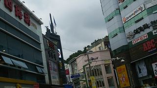 釜山の繁華街