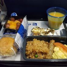 グアム→成田　　機内食