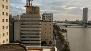 ホテルよりの景色