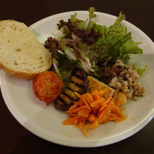 パスタセットの前菜