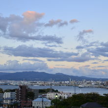 公園から見た景色