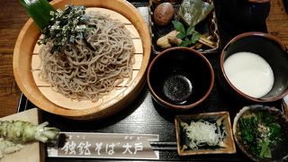 修善寺の人気そば屋