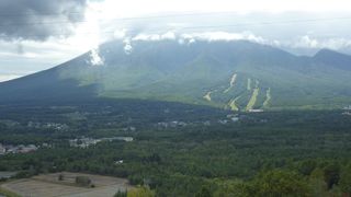 岩手山がきれいに見えました