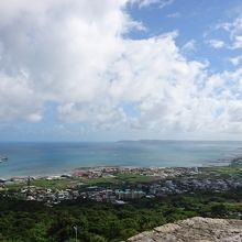 太平洋を一望できます。