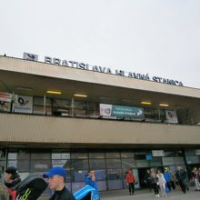 ブラチスラヴァの中央駅