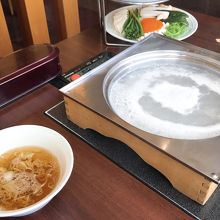 刻みネギの入っためんつゆ