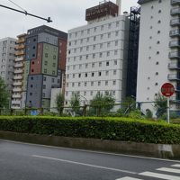 新富町駅から見えていました