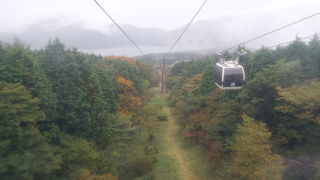芦ノ湖と大涌谷の絶景がみごと