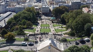 サクレクールの南斜面