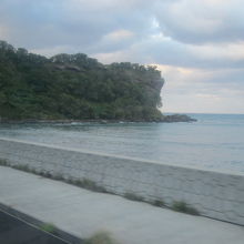 江の島海岸の様子