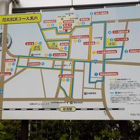 駅から祭り会場反対側駅前地図で確認