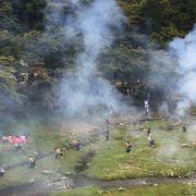 秋空に響きわたる銃声